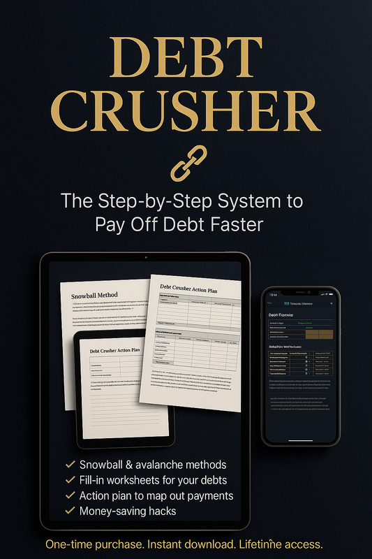 Debt Crusher — The Step-by-Step System to Pay Off Debt Faster