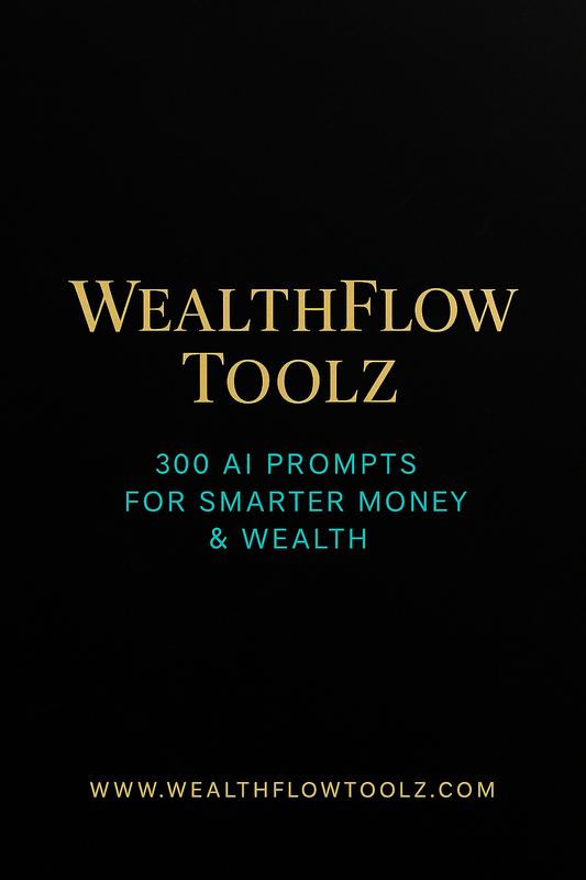 WealthFlow Toolz: 300 AI Prompts for Smarter Money & Wealth